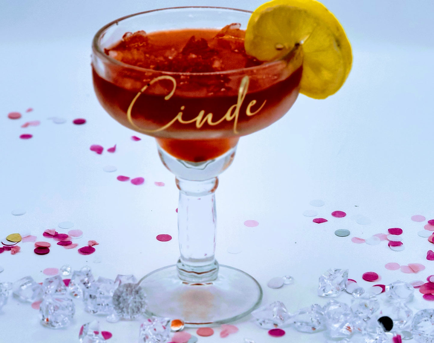 Personalized Margarita Glass – Custom Name | Bachelorette & Girls Weekend - BMPB032