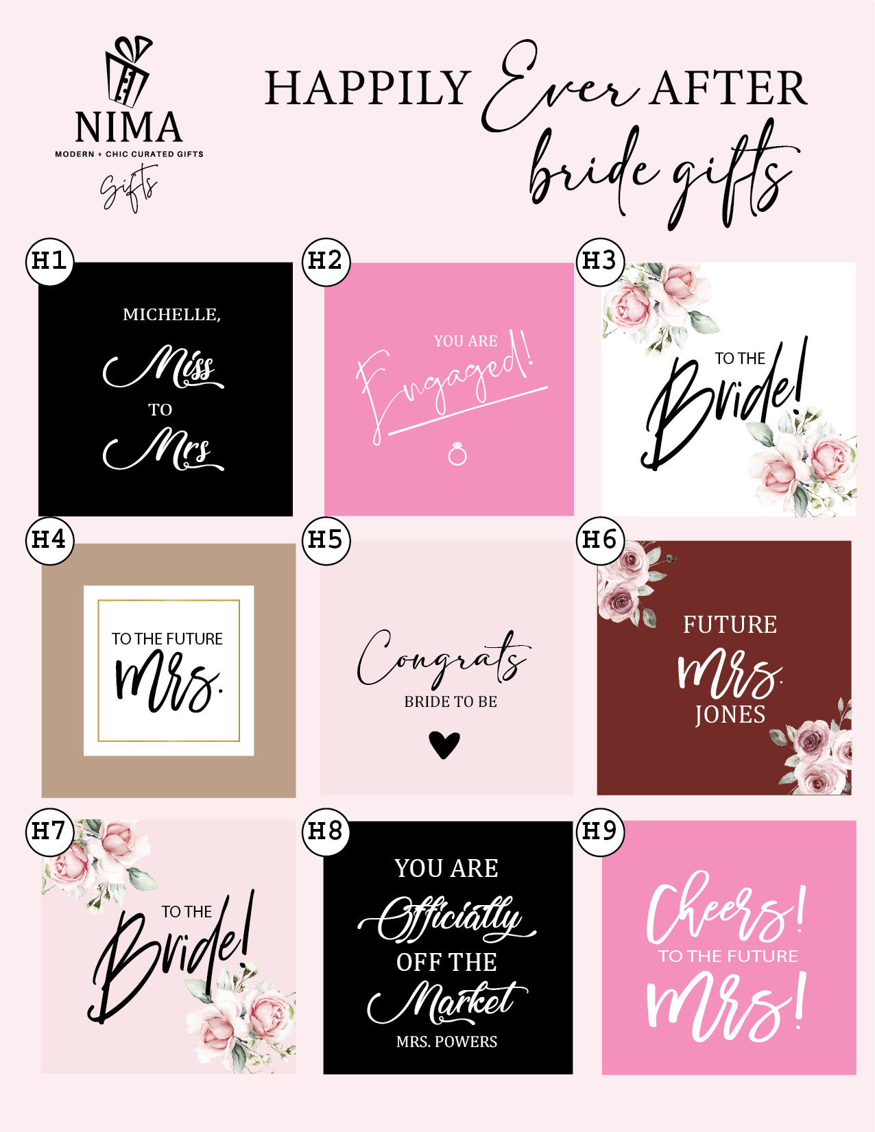 More available gift box designs - Part 2