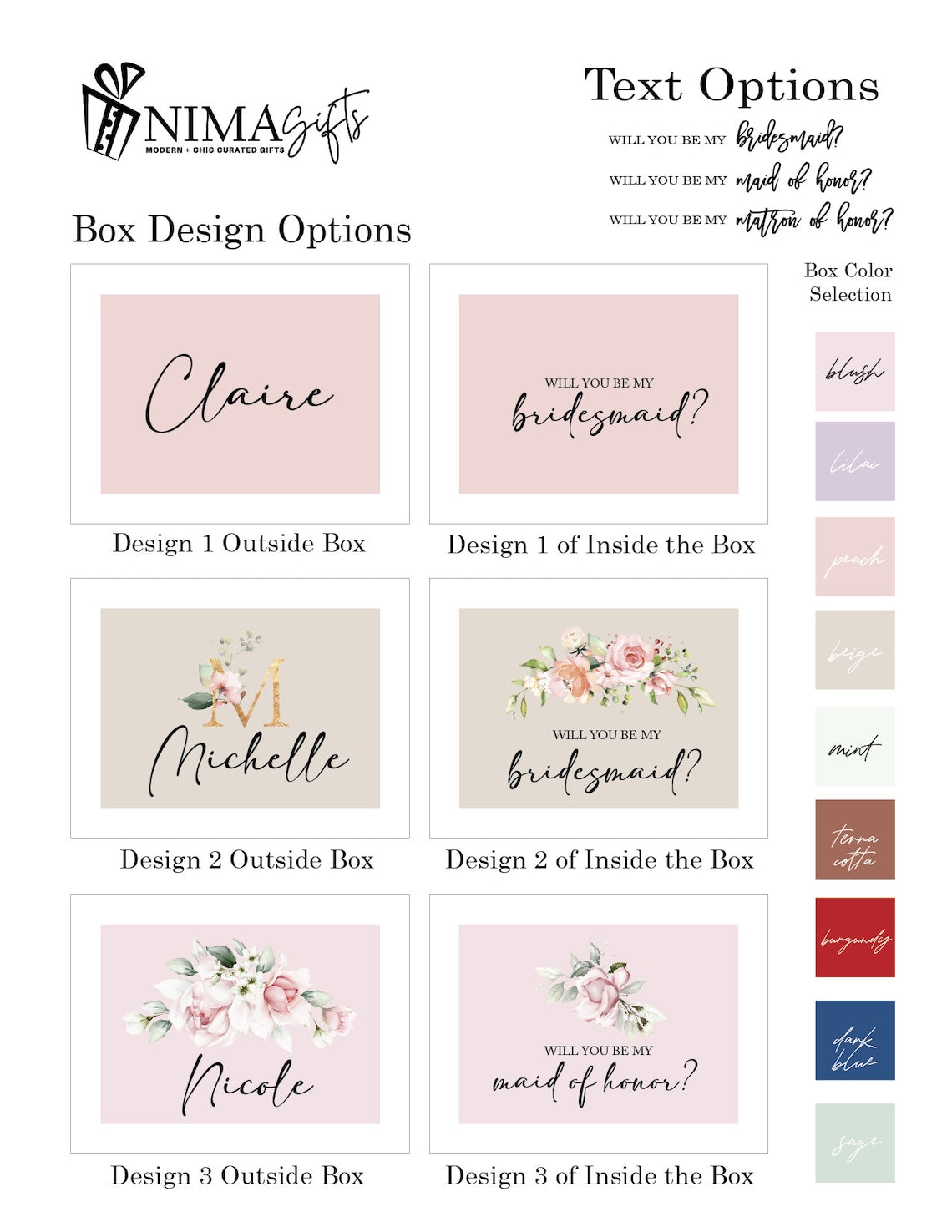 Spa Bridesmaid Proposal Box, Will You Be My Bridesmaid Spa Gift Set, I Can't Say I do Without You Bridesmaid Proposal Box - BMPB046SPA