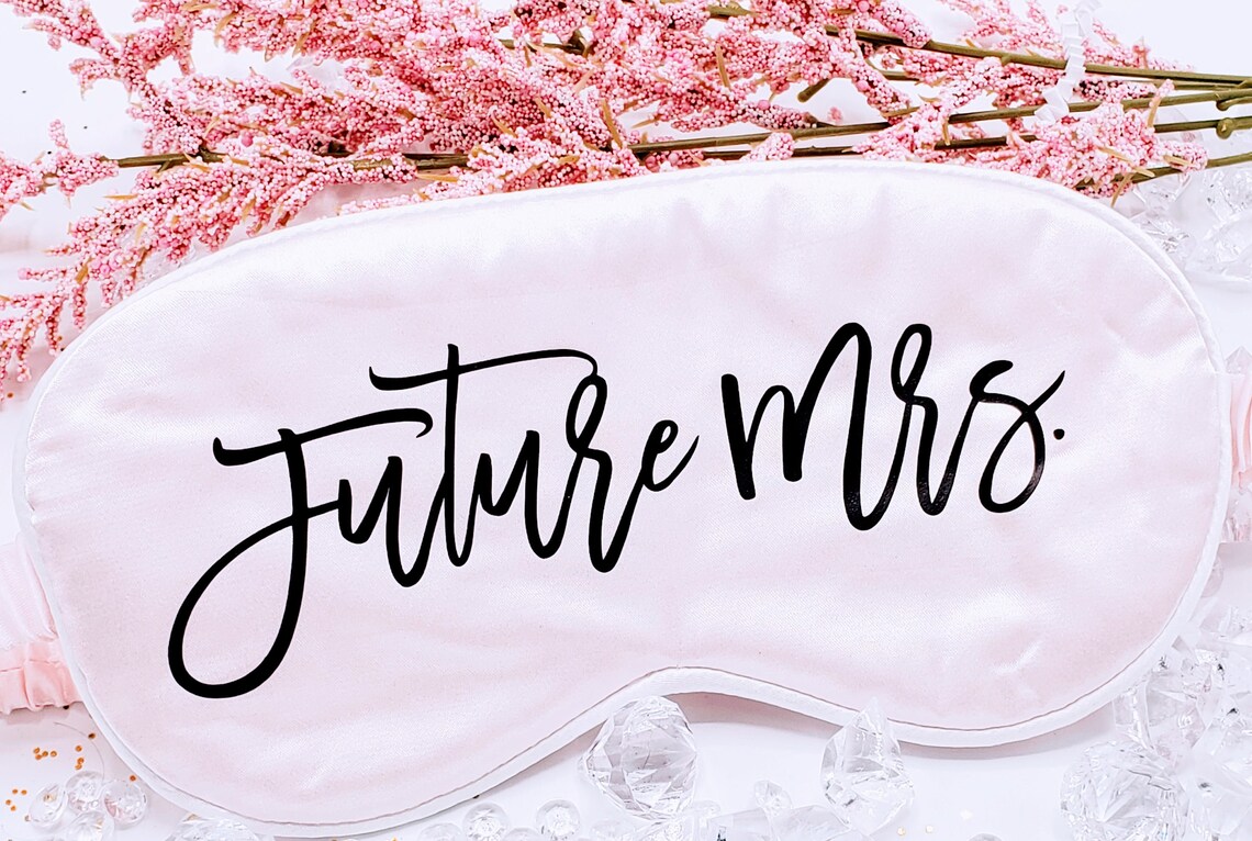 Bridesmaid Party Favor Gift, Personalized Sleep Mask, Maid of Honor Gift, Bridesmaid Proposal Gifts, Bride Gift - BMPG05