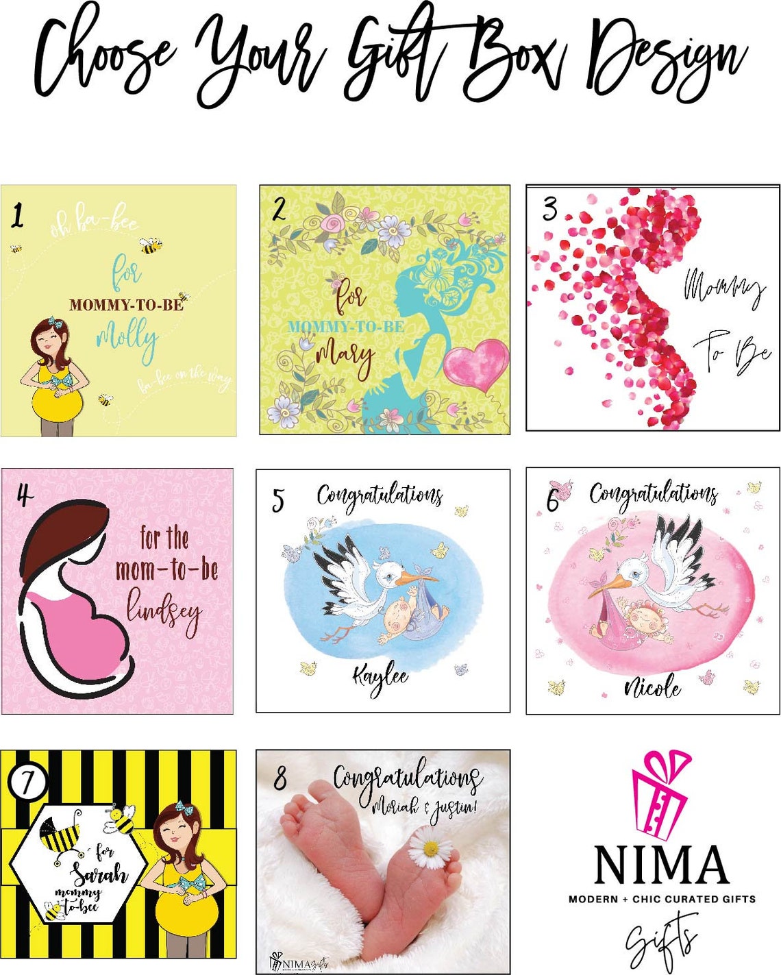 Expecting Mom Gift CONGRATULATIONS Pregnancy Basket, Mom to Be Organic Pregnant Maternity Self Care, All Trimester Pregnancy Bump Gift Box -MTGB12