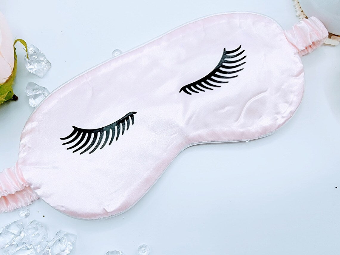 Bridesmaid Party Favor Gift, Personalized Sleep Mask, Maid of Honor Gift, Bridesmaid Proposal Gifts, Bride Gift - BMPG05
