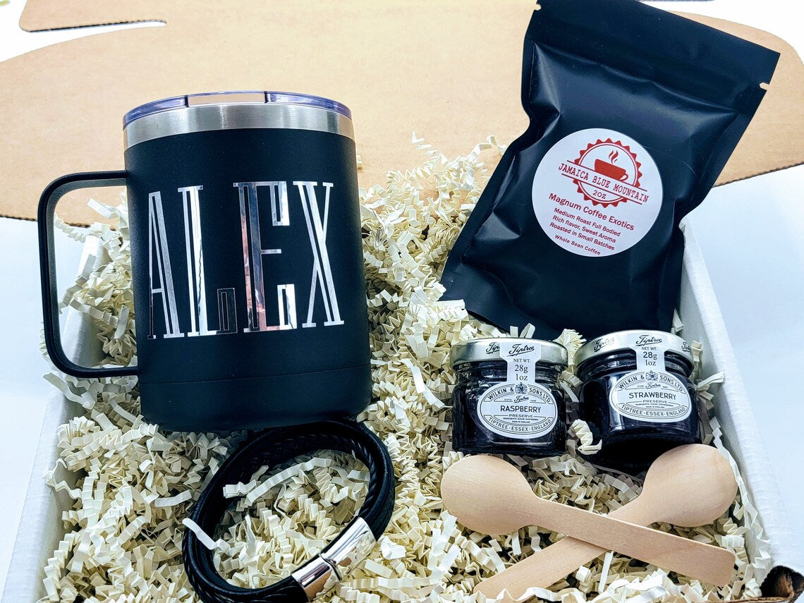 Ultimate Coffee Lover Gift Box for Him – Perfect Birthday Gift for Men, Dads, and Boyfriends - GBFM005