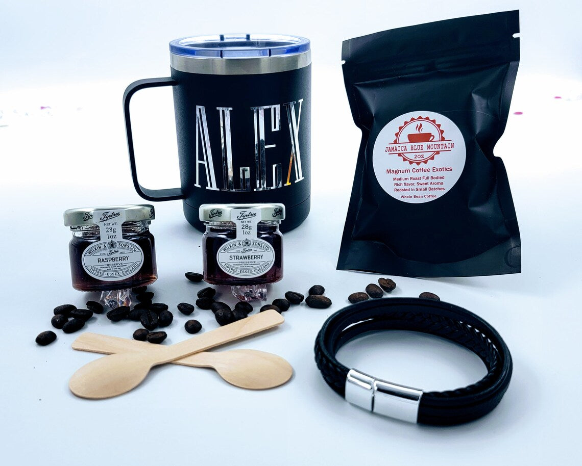 Ultimate Coffee Lover Gift Box for Him – Perfect Birthday Gift for Men, Dads, and Boyfriends - GBFM005