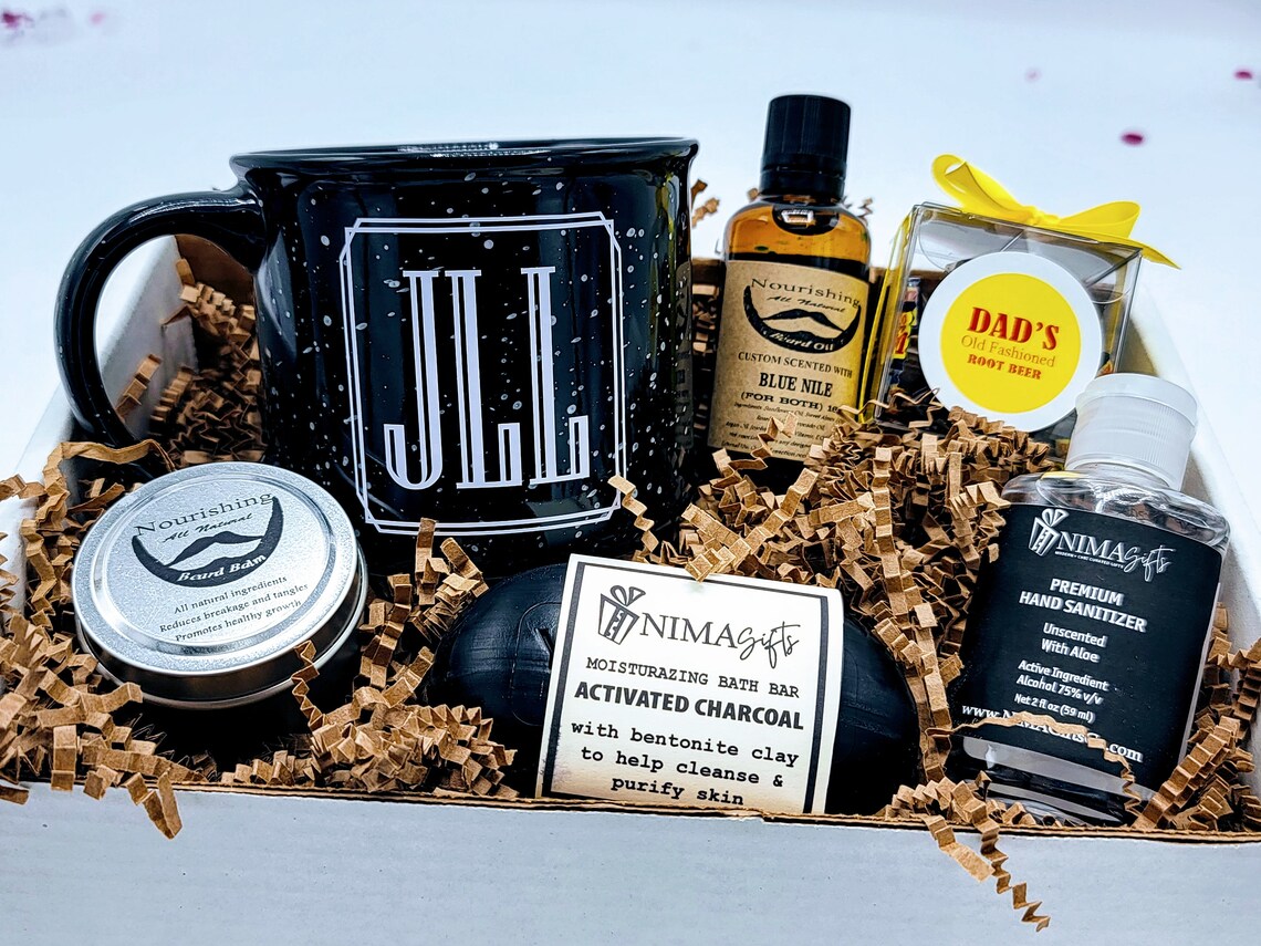 Birthday Gifts for Boyfriend, Fathers Day Gifts for Dad, Personalized Gift For Him, Anniversary Gift Box For Men, Men Gift Box - VDGBM08