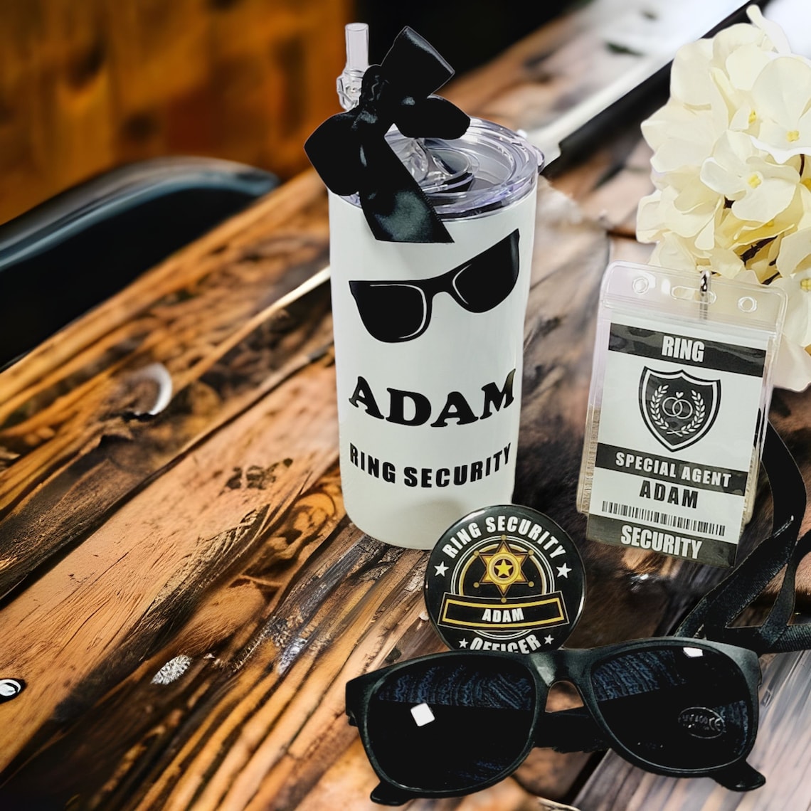 Ring Bearer Proposal Gift Box Set, Personalized Ring Bearer Gift Ideas, Proposal Box for Ring Security, Groomsmen Proposal Gifts - RBGB02