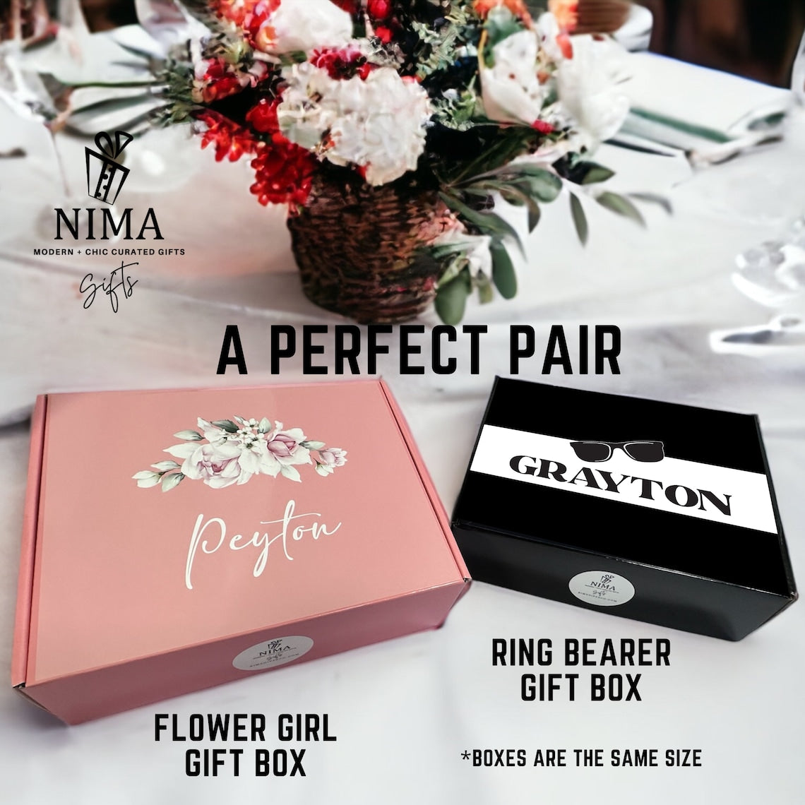 Ring Bearer Proposal Gift Box Set, Personalized Ring Bearer Gift Ideas, Proposal Box for Ring Security, Groomsmen Proposal Gifts - RBGB02