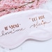 Bridesmaid Party Favor Gift, Personalized Sleep Mask, Maid of Honor Gift, Bridesmaid Proposal Gifts, Bride Gift - BMPG05