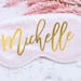 Bridesmaid Party Favor Gift, Personalized Sleep Mask, Maid of Honor Gift, Bridesmaid Proposal Gifts, Bride Gift - BMPG05