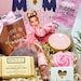 Mother’s Day Spa Gift Box | Personalized Gift for Mom | Luxurious Wine Tumbler, Candle & Bath Essentials for Relaxation & Pampering - MDGB002