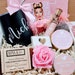 Happy Birthday Gift Box for Her | Personalized Spa Gift Set | Custom Birthday Gifts for Women, Mom, BFF, or Best Friend BDB002A