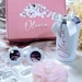 Flower Girl Proposal Box Gift, Flower Girl Gift Set, Flower Sunglasses, Junior Bridesmaid Set, Flower Girl Set, Flower Girl Gift Box-FGGB004