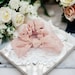 Flower Girl Bow Scrunchie Bridesmaid Scrunchies, Pink Lilac Lavender Purple Blue Hair Accessories Perfect Bridesmaid Proposal Gift - FGHSC02