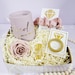 Bridesmaid Proposal Box Set Dusty Rose & Gold, Personalized Bridesmaid Gift Box, Will You Be My Maid of Honor Gift, Glass Tumbler -BMPB043