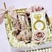 Bridesmaid Proposal Gift Box with Glass Tumbler, Maid of Honor Tumbler, Will You Be My Matron of Honor Personalized Gift Box, BMPB041DR
