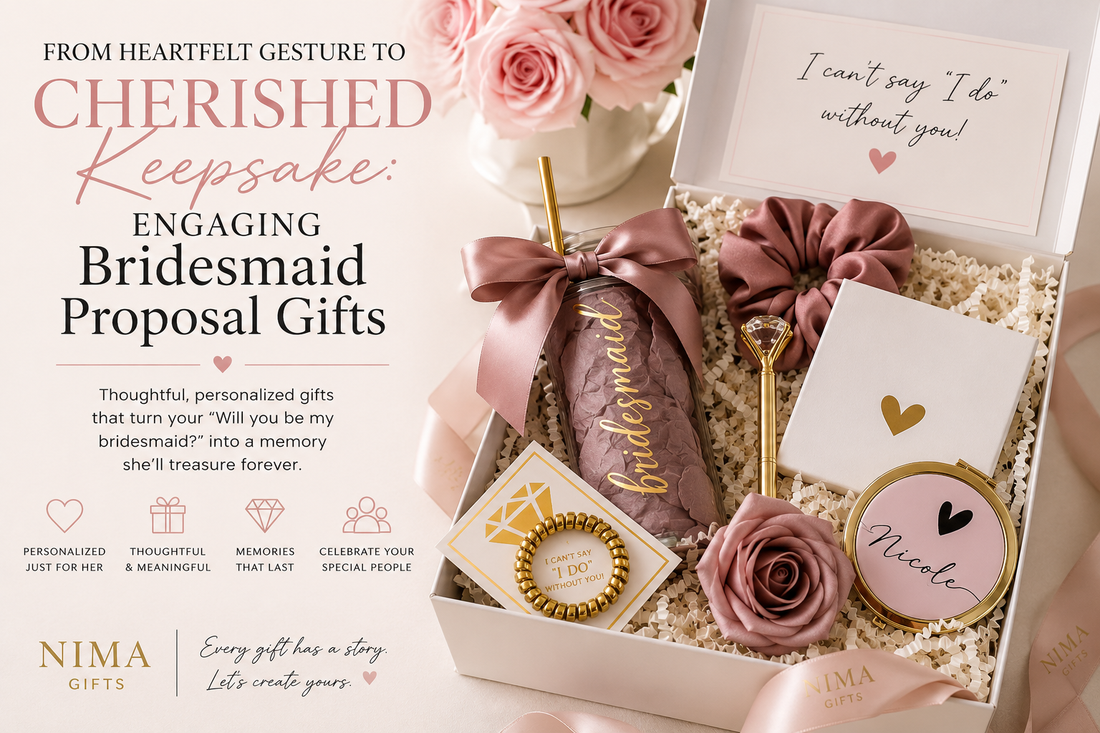 From Heartfelt Gesture to Cherished Keepsake - Engaging Bridesmaid Proposal Gifts