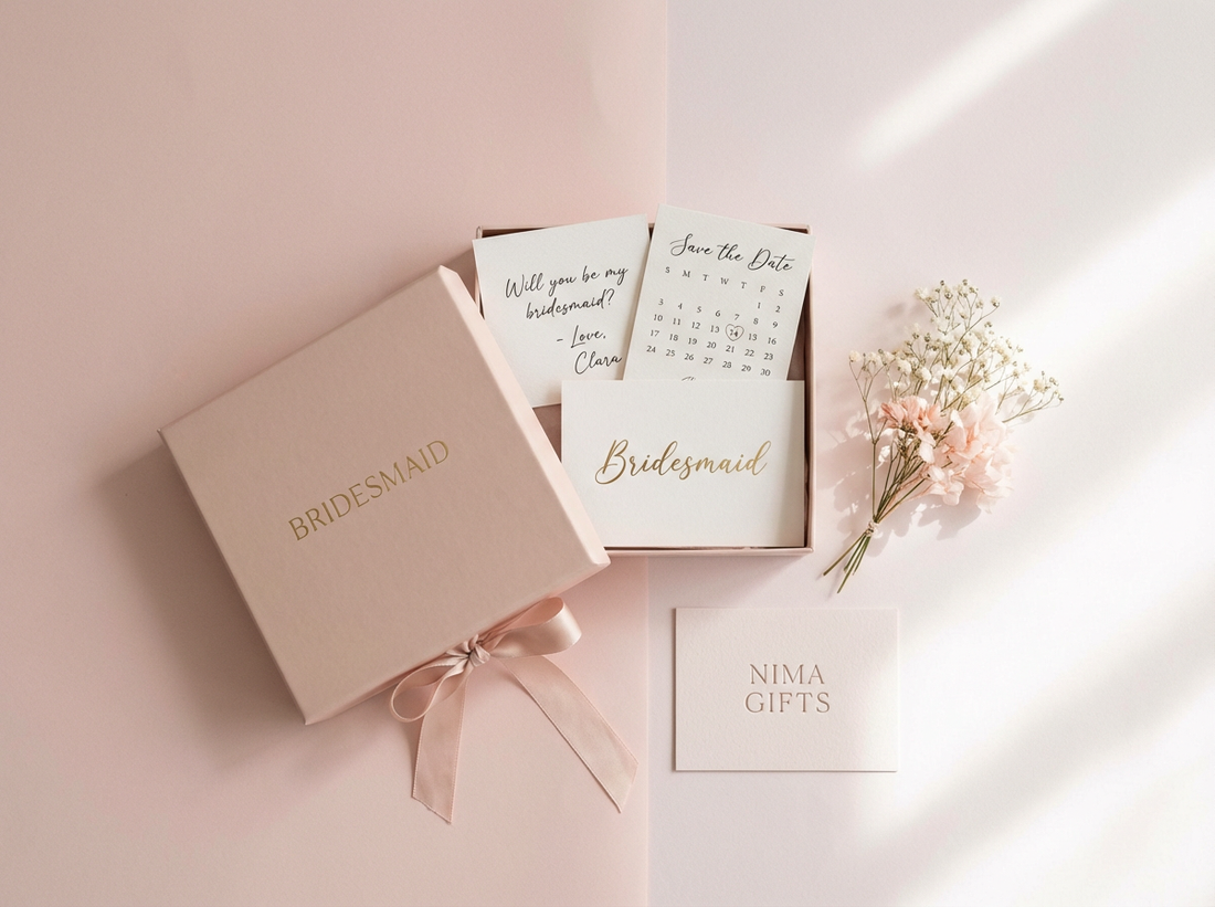 When to Give Bridesmaid Proposal Gifts | NIMA Gifts
