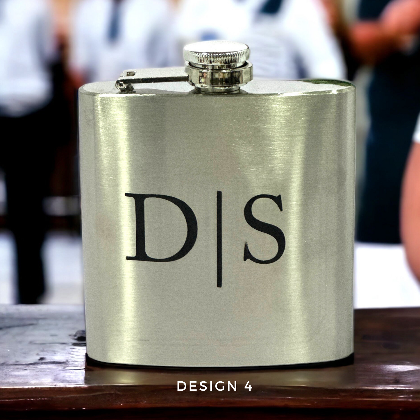 Personalized Groomsman Proposal Box – Flask, Shades, Socks, Shot Glass & More | Best Man Gift Set | Will You Be My Groomsman? - GPGB03