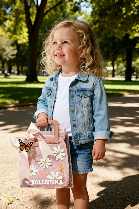 Flower Girl Proposal Box or Gift Bag – Personalized Gift for Junior Bridesmaid - FGGB009