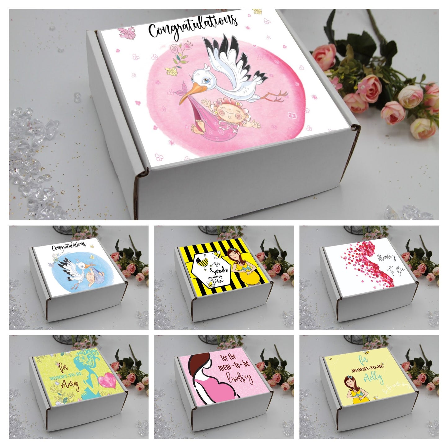 gift for her, spa gift basket, personalized gift, gift box for women, gift box, baby shower gift box, Mom To Be Gift, Pregnancy Gift, Expecting Mom Gift, spa gift set, new mom gift basket, gift basket, gift set