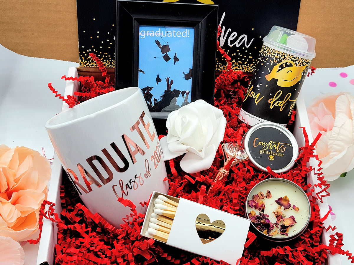 Graduation Gifts for Her Class of 2026, Graduation Gift Box for Her College Graduation or High School Grad Gifts
