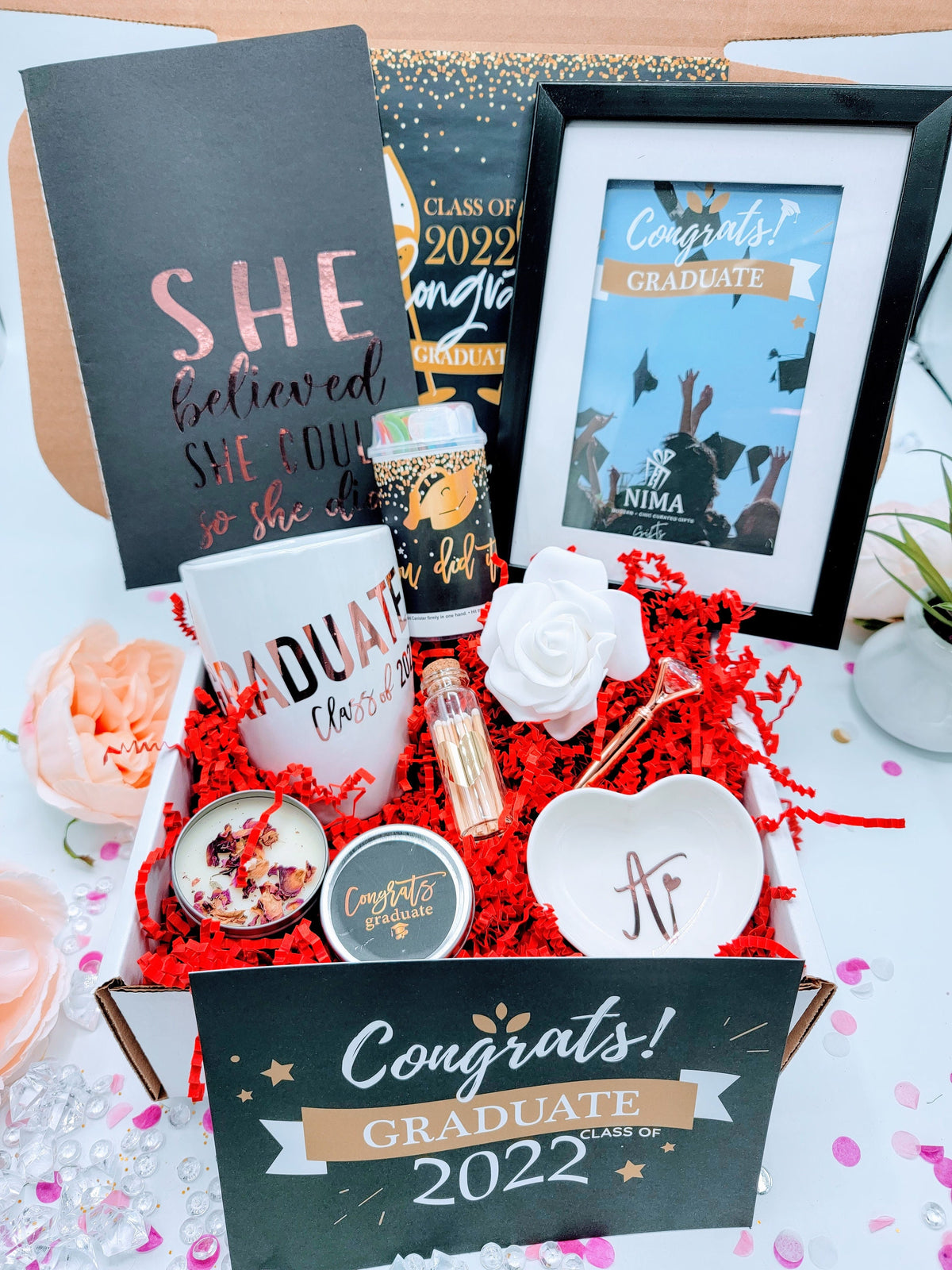 Graduation Gifts for Her Class of 2026, Graduation Gift Box for Her College Graduation or High School Grad Gifts