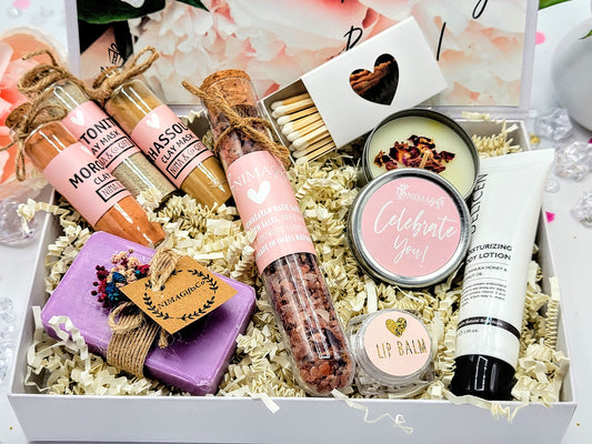 Spa Best Friend Birthday Gifts Box, Birthday Gift Box for Women, Birthday Gifts For Her, Spa Birthday Basket For Friend, Christmas Gifts, Spa Gift Basket, Birthday Box, Gift Box for Women Birthday.