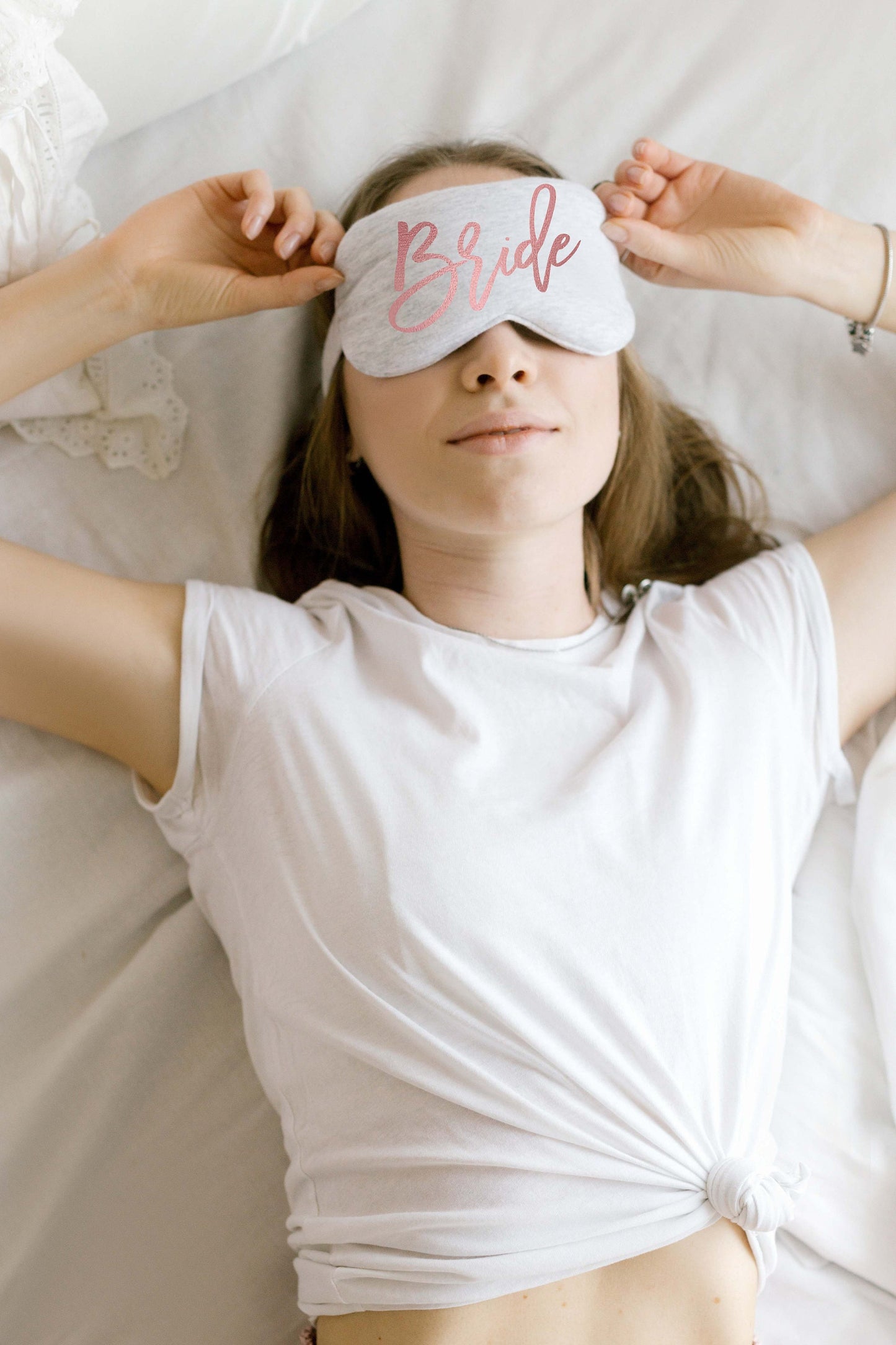 Bridesmaid Party Favor Gift, Personalized Sleep Mask, Maid of Honor Gift, Bridesmaid Proposal Gifts, Bride Gift - BMPG05