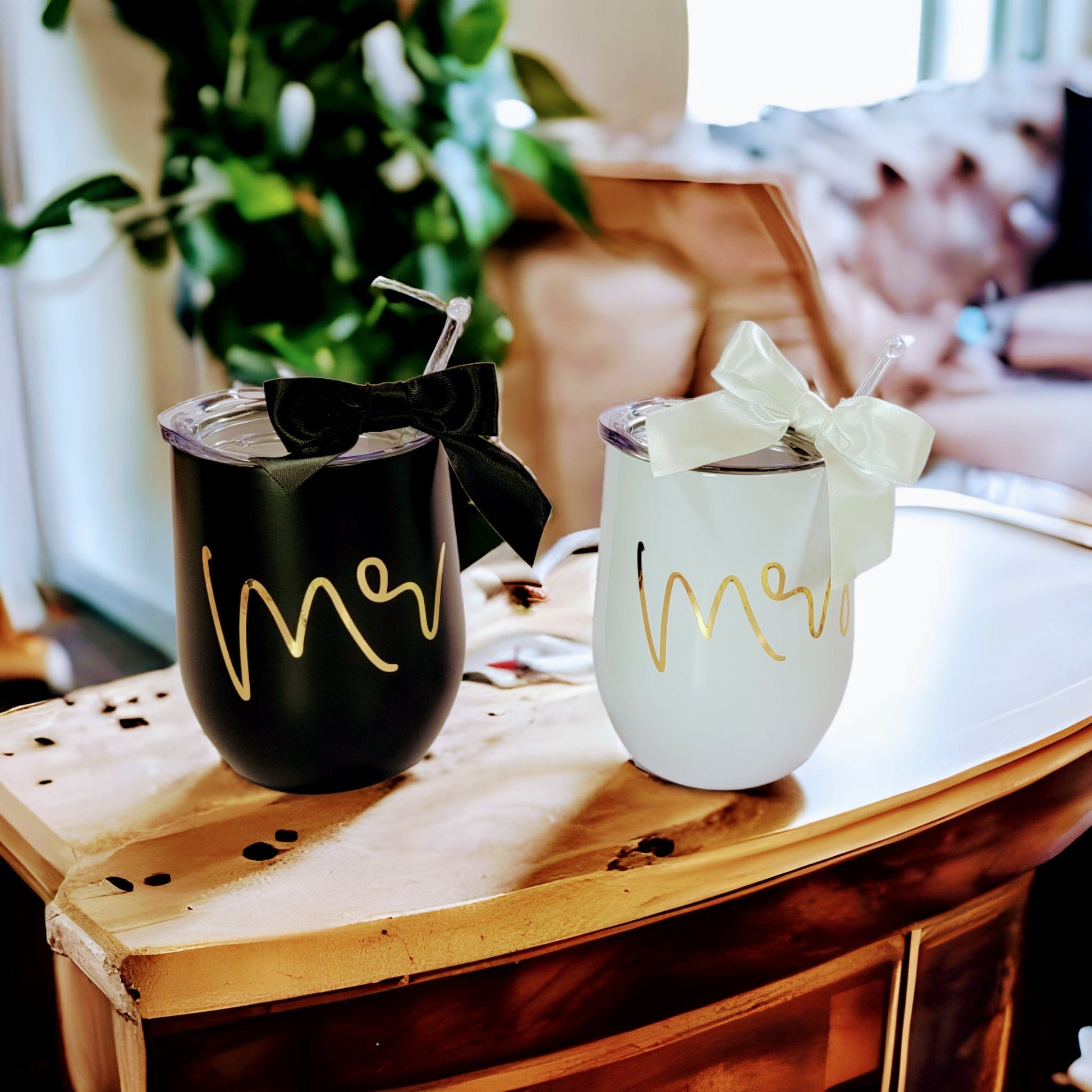Engagement Gift for Couple, Personalized Engagement Gift Box, Mr and Mrs Gift Set, Custom Gift for Her and Him - EGFC03T
