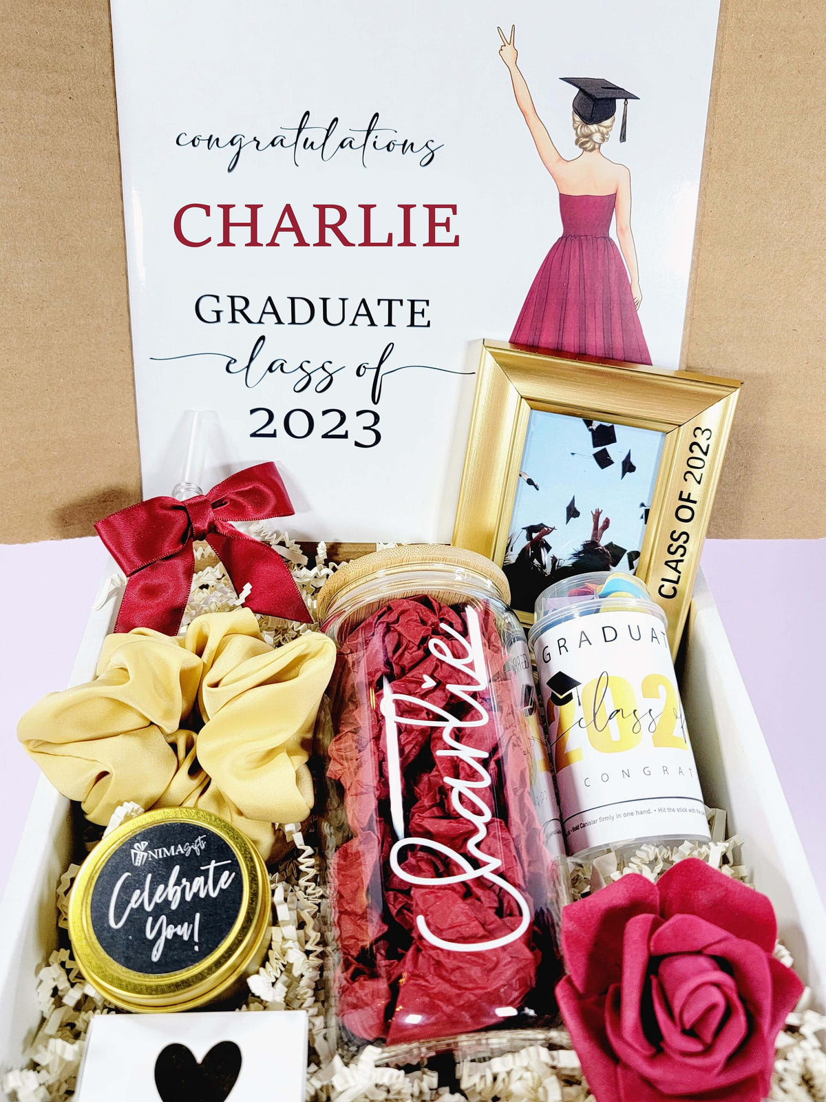Graduation Gift Box for Her | Personalized Class of 2026 Gift Box