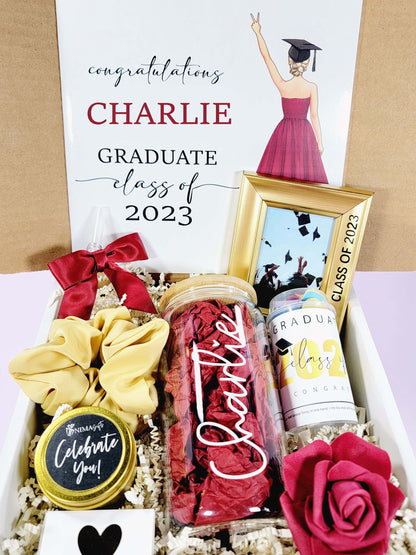 Graduation Gift Box for Her | Personalized Class of 2026 Gift Box