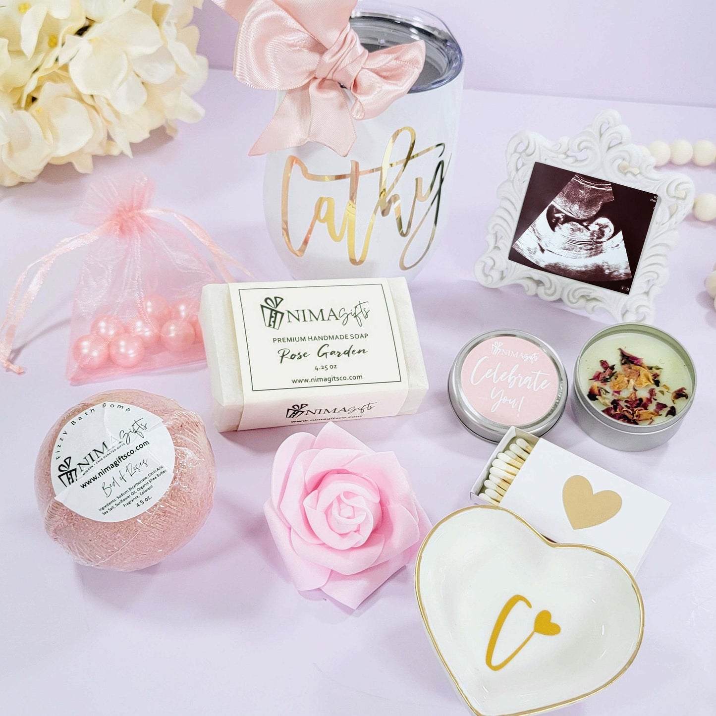 Pregnancy Gift Basket, New Mom Gift Box, Gifts for Expecting New Moms, Postpartum Care Package, Baby Shower Gift, Pregnancy Gifts - MTBGB002