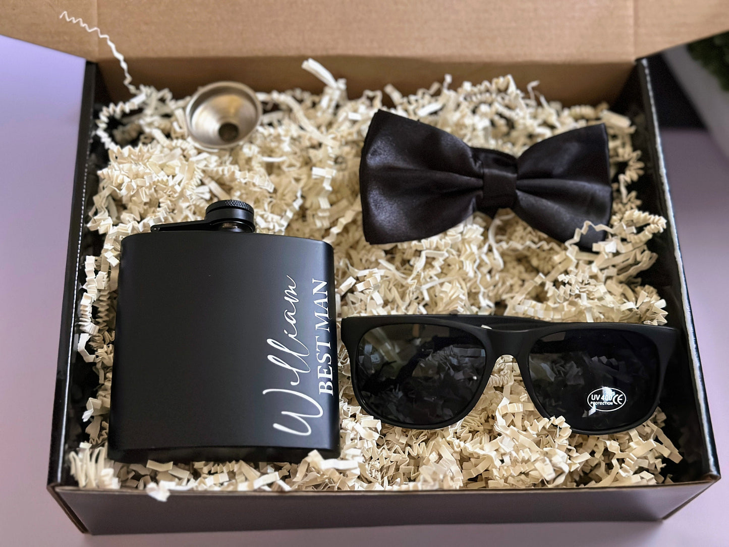 Will you be my groomsman? This personalized proposal box makes the perfect groomsmen gift or best man gift for your big day. GPGB017