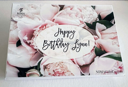 Personalized Luxury Spa Gift Box – Birthday Gift for Mom, Best Friend, or Sister – Self-Care Set – SBDS02