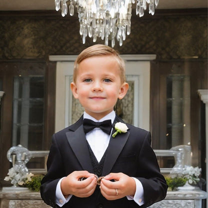 Personalized Ring Bearer Proposal Gift Box | Ring Security Theme with Tumbler, Sunglasses & Bow Tie | NIMA Gifts - RBGB01