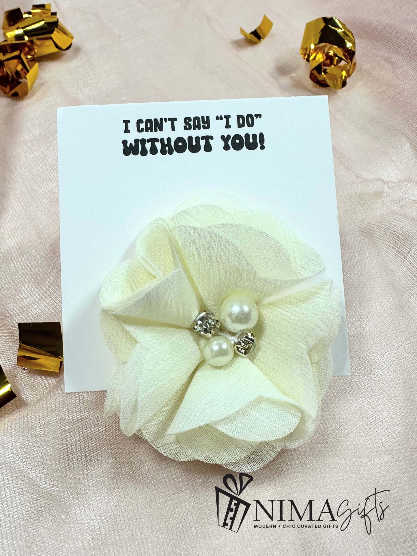 Cream Chiffon Flower Hair Clips – Perfect Flower Girl and Birthday Accessories!
Complete your little girl’s magical look with our Chiffon Flower Hair Clips, designed with delicate chiffon petals, sparkling rhinestones, and elegant pearls.