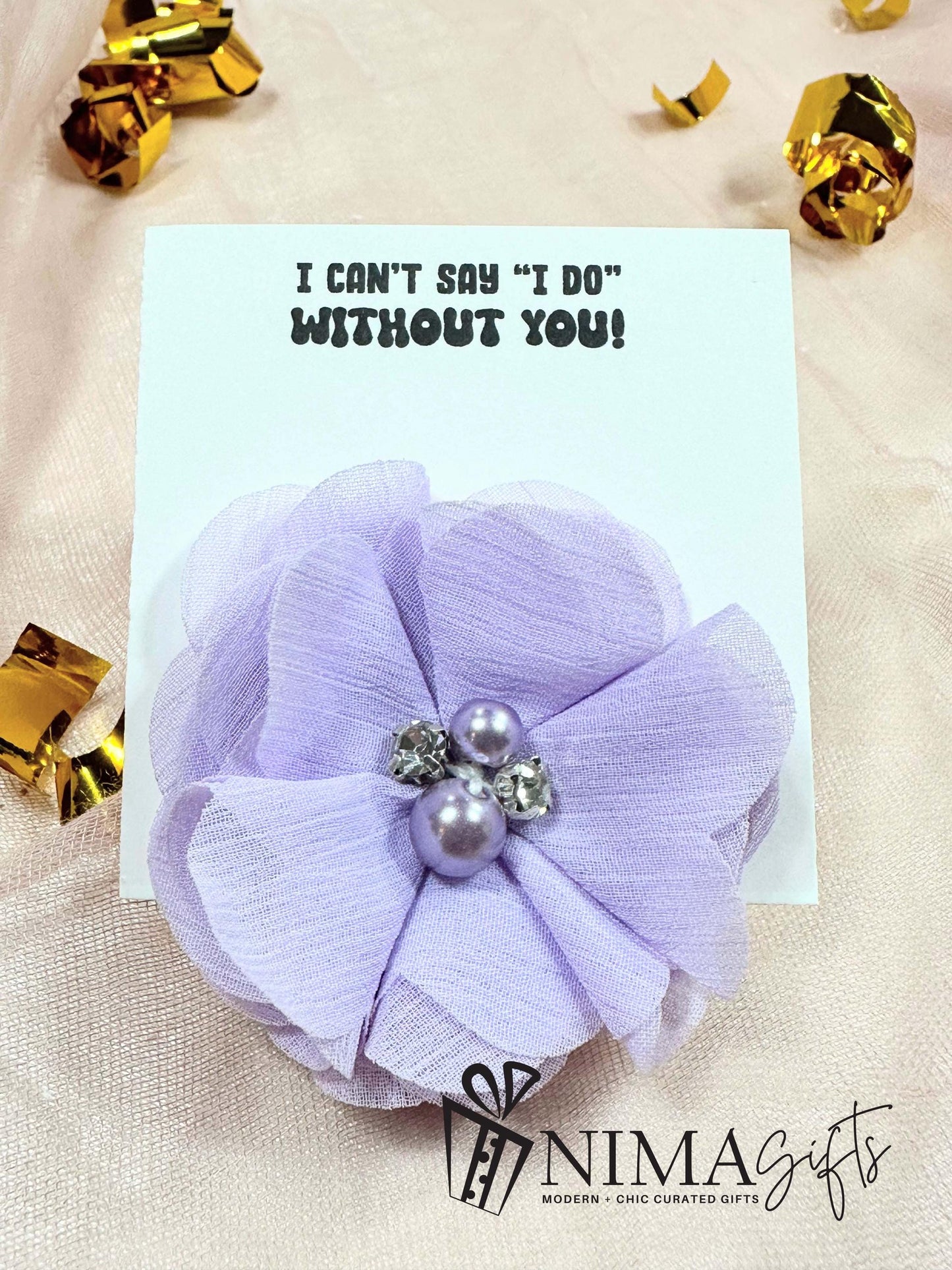 Lilac Chiffon Flower Hair Clips – Perfect Flower Girl and Birthday Accessories!
Complete your little girl’s magical look with our Chiffon Flower Hair Clips, designed with delicate chiffon petals, sparkling rhinestones, and elegant pearls.