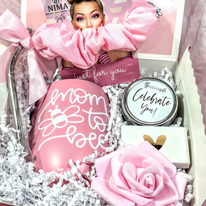 Pregnancy Gift Box, Mom to Be Gift Basket, Expecting Mom Gift Box, Baby Shower Gift, Mom To Be Gift Set, Gift Set for New Mom - MDGB013