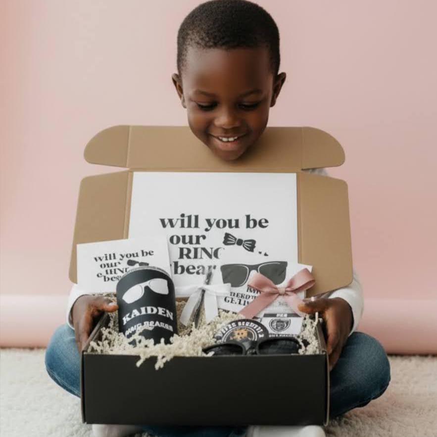 Ring Bearer Proposal Gift Box, Ring Security Gift Set, Personalized Ring Bearer Gifts, Will You Be My Ring Bearer Box