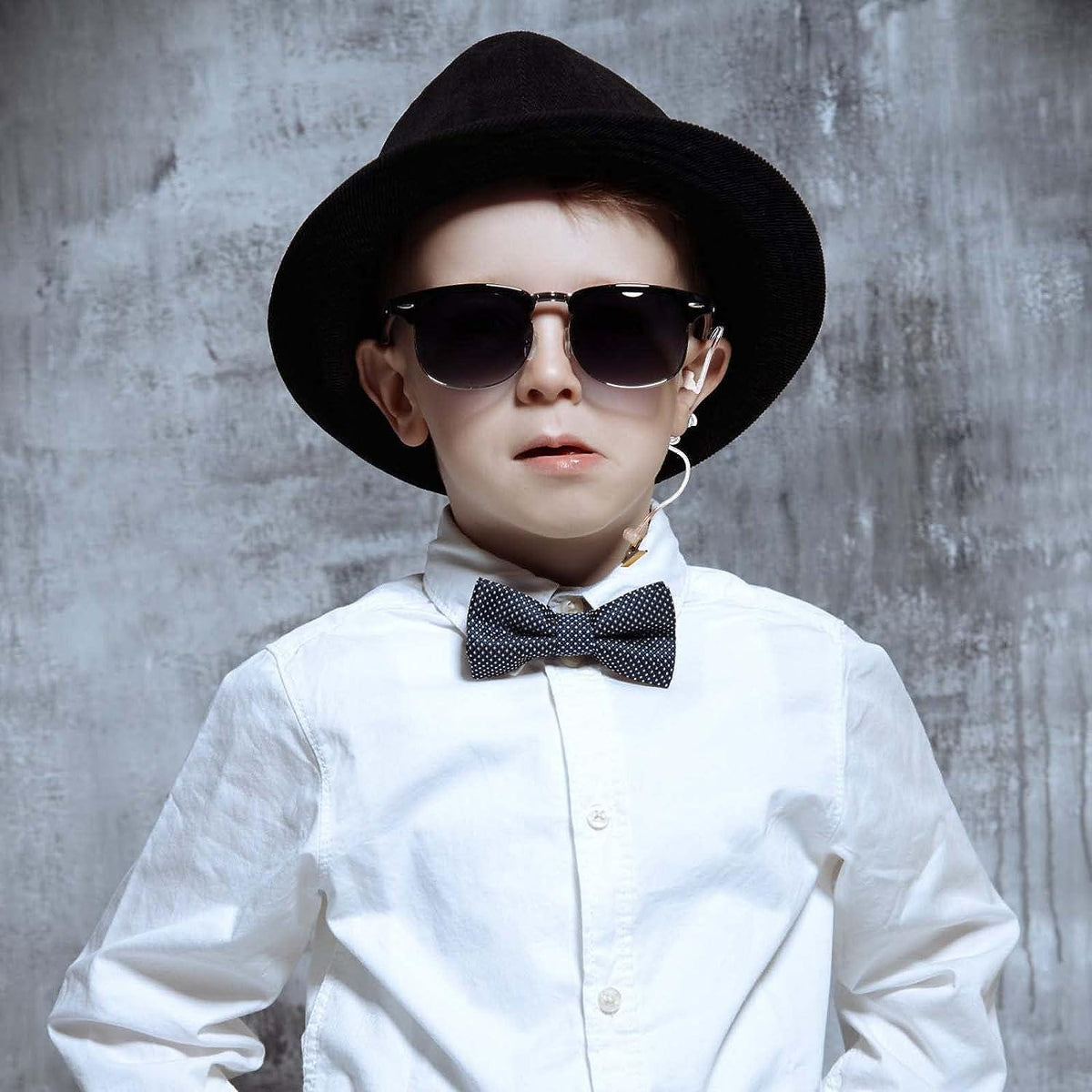 Personalized Ring Bearer Proposal Gift Box | Ring Security Theme with Tumbler, Sunglasses & Bow Tie | NIMA Gifts - RBGB01