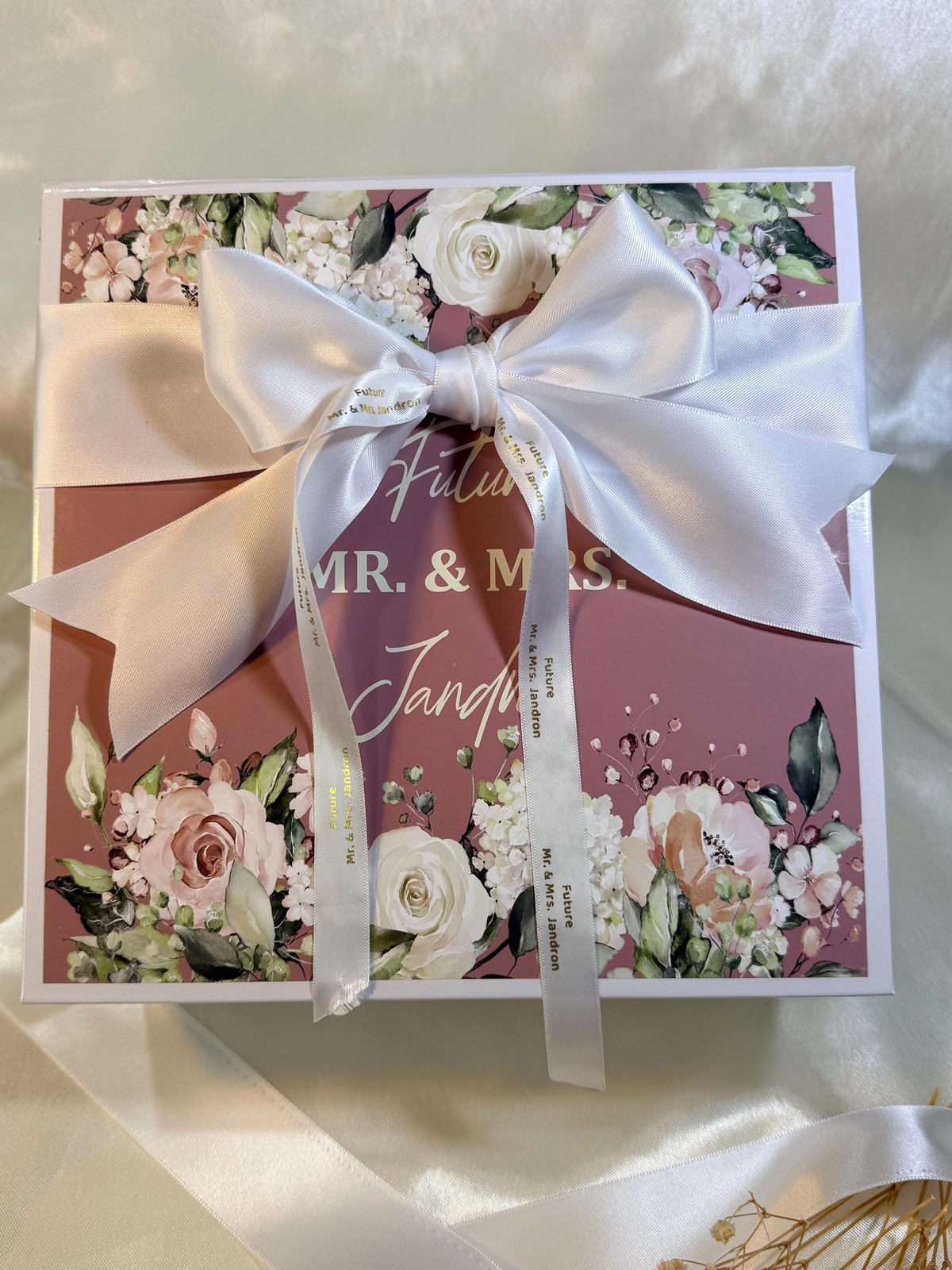 Personalized Engagement Gift Box for Couple | Mr & Mrs Keepsake Gift | NIMA Gifts
