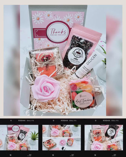 End of Year Teacher Gift Box - A Coffee Teacher Appreciation Gift Basket! Perfect Thank You Gift for Teachers to Show Your Gratitude - TAGB09
