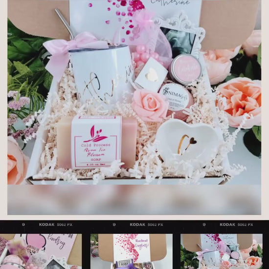 Expecting Mom Pregnancy Gift Box, Baby Shower Gift, Mom To Be Gift Set, New Mom, Spa Gift Basket for Mom To Be - MTGB02-01
