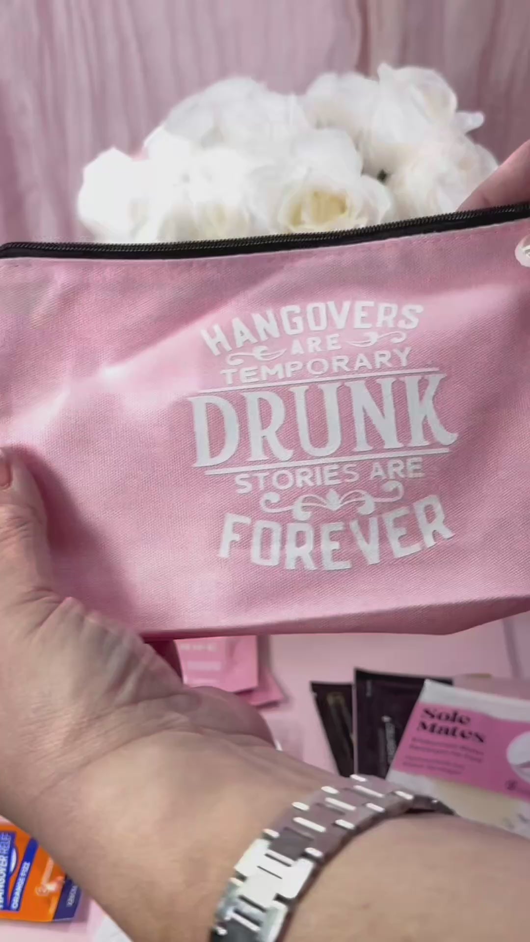 A Video showcasing what is included in the NIMA Gifts Hanover Recovery Kit.