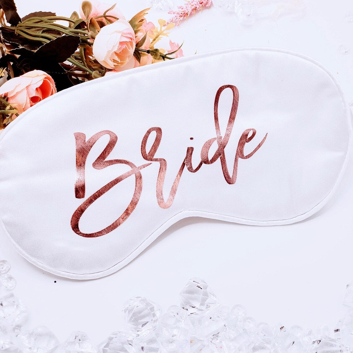 Custom Eye Mask, Personalized Sleep Mask, Custom Satin Eye Mask Bachelorette Party Gift Bridesmaid Proposal Gift, Bridesmaid Gift Bride Gift