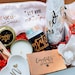 Graduation gift box for her with diploma-themed items, perfect for college or high school graduates of 2025, from My Store.