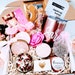 Mental health care package for women including self-care items, designed to support and comfort during difficult times.