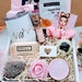 Mental health care package for women, self-care box with comforting items to support women through divorce or breakup.